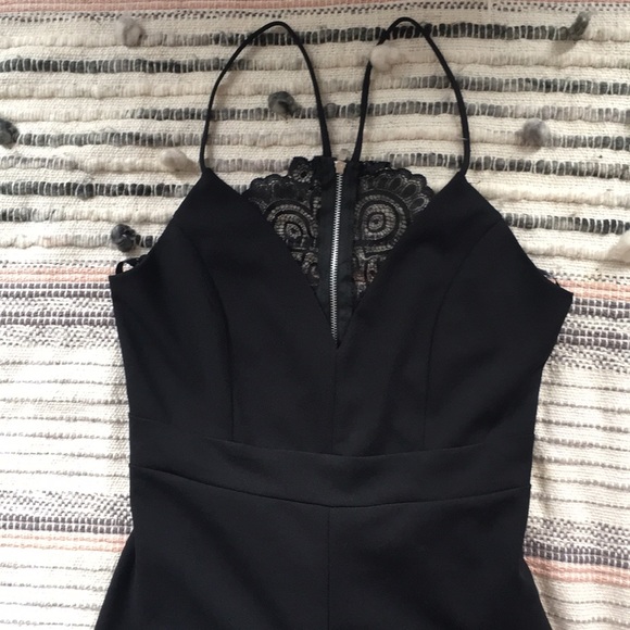 joe and elle black jumpsuit